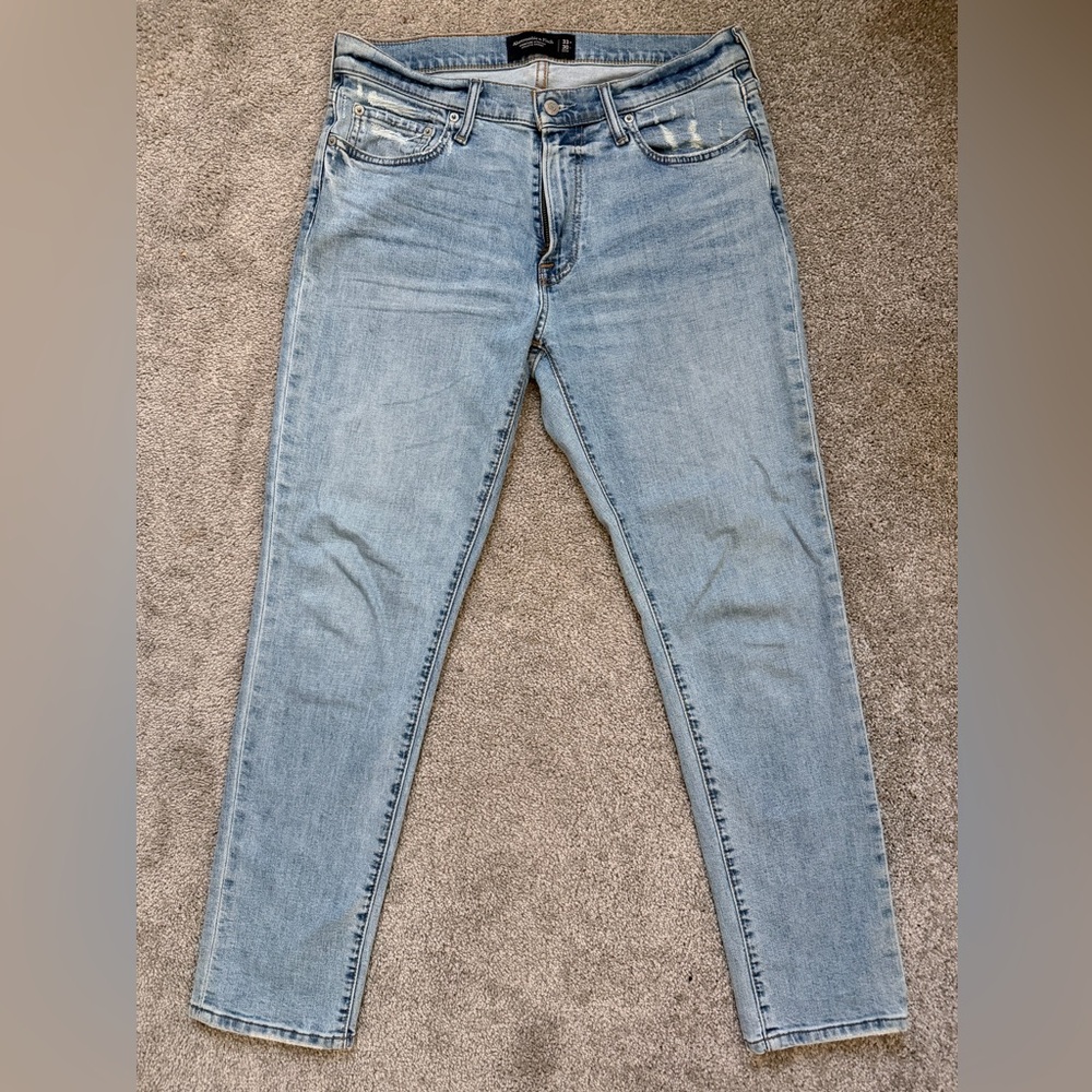 Abercrombie & Fitch Men’s Athletic Slim fit Jeans, Sz 33x30
